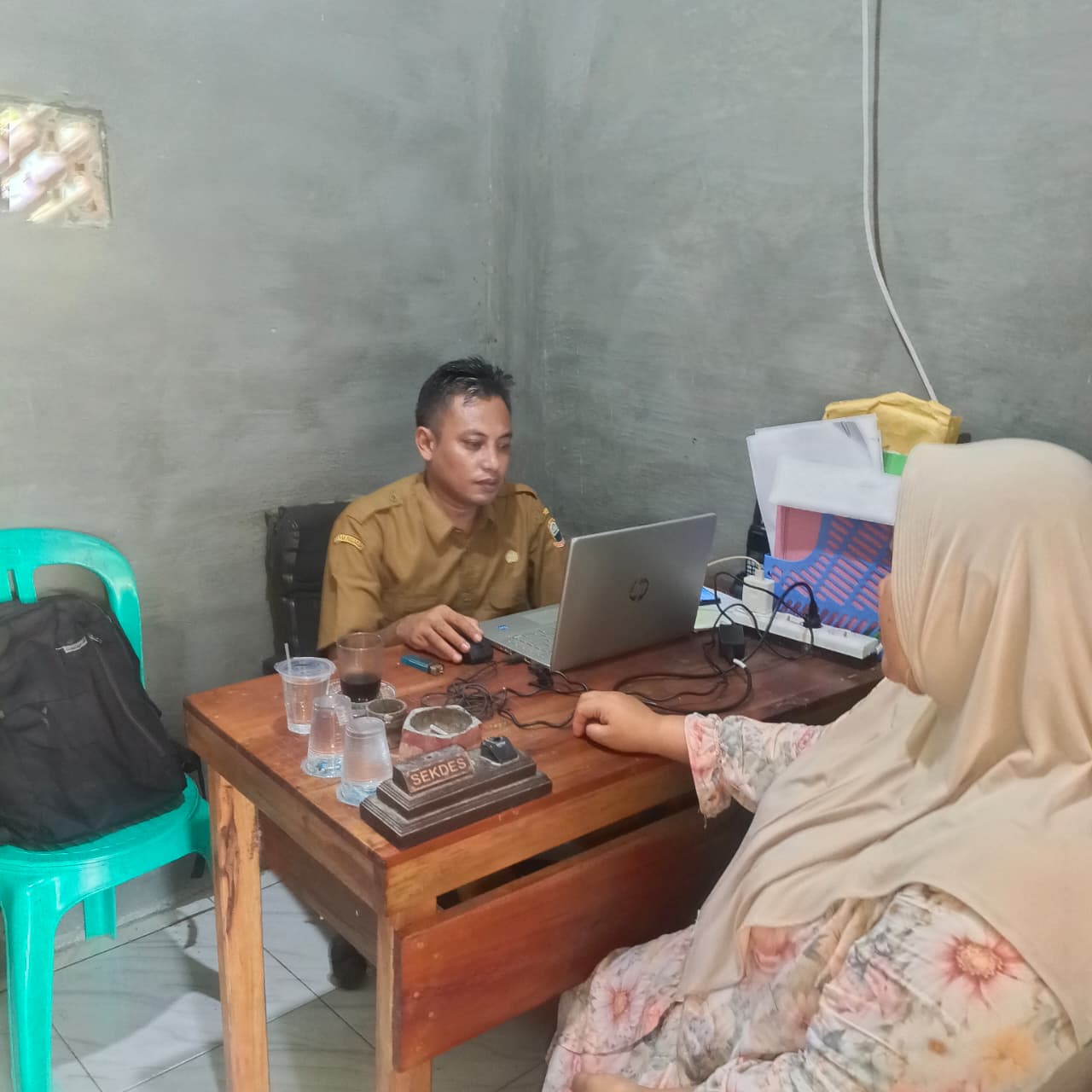 Posbankum Terima Laporan Sengketa Gadai Sawah di Blok Garung